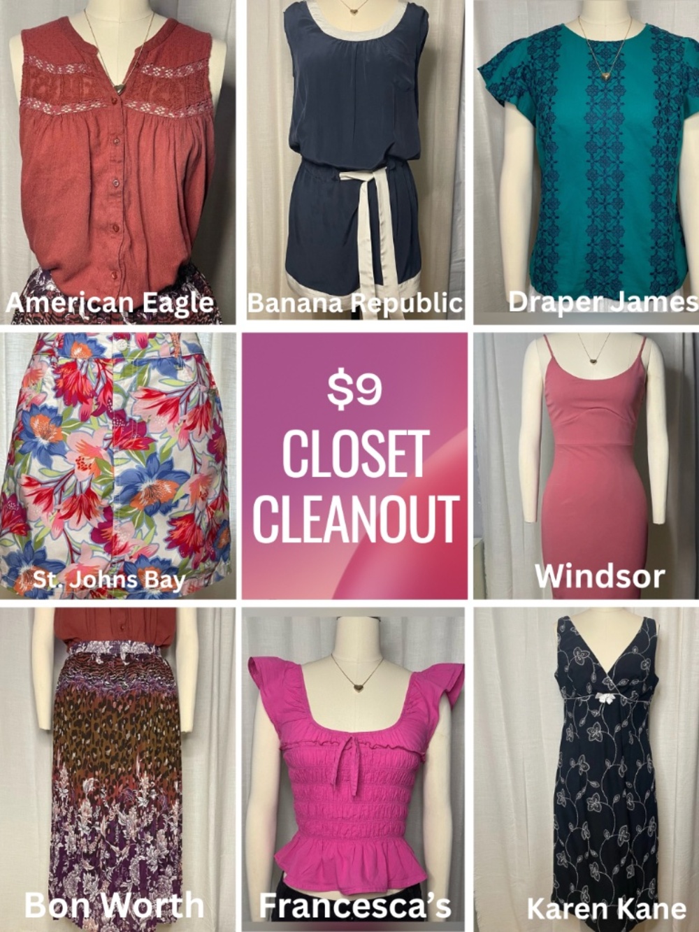 $9 Closet Clean-Out!